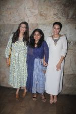 Sonam Kapoor, Ashwiny Iyer Tiwari, Swara Bhaskar at Nil Battey Sannata screening on 5th June 2016